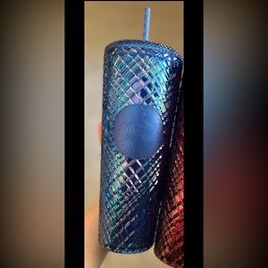 Venti Blue Jeweled Tumbler